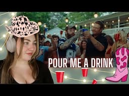 REACTION - Post Malone ft. Blake Shelton - Pour Me A Drink (Official Video)