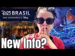 Did D23 Brazil REVEAL Disney World's BIGGEST Secrets?