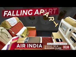 Falling Apart · AIR INDIA Business Class 🇮🇳 Delhi ✈ Dubai 🇦🇪 Maintenance? What Maintenance?