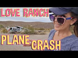 Only in Nevada: Crashed Airplane in Front of a Br0thel at the Side Of the Highway Outside Vegas