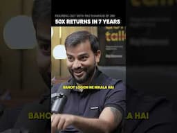 50x Returns In 7 Years - CoinDCX Founder | Raj Shamani #Shorts