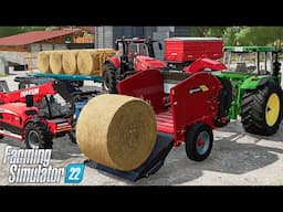 Elmcreek🔹Ep. 16 - 20🔹TWO HOURS of FARMING & MUSIC🔹Farming Simulator 22