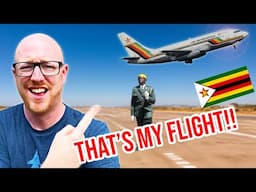 The President Took My Plane! My Crazy African Flight Adventure 🇿🇼✈️