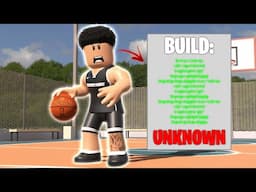 I Discovered A Build NO ONE Knows About In Roblox Basketball...