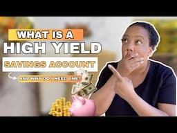 5 Reasons Why You NEED a High Yield Savings Account? #budgetandsave #budgeting