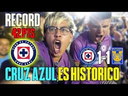 ¡NUEVO RECORD! Reacciones CRUZ AZUL 1-1 TIGRES Jornada 17 DESDE EL Estadio AZUL