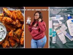 BIRTHDAY VLOG |GRWM |COOK WITH ME | SWEET AND SOUR CHICKEN RECIPE | PHOTOSHOOT AND MORE