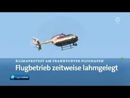 Letzte Generation legt Flughafen Frankfurt FFM lahm  170 Ausfälle töröhhh