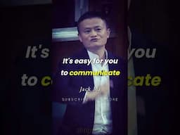 Language is so important - Jack Ma | #entrepreneur