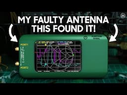 Antenna Fault Found - BSIDE P5 Vector Network Analyzer 10kHz to 1.5GHz