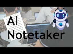 Building an AI to Take Notes for Me in Class