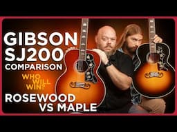 The King of the Flat Tops Has Competition | SJ-200 Maple vs. Rosewood