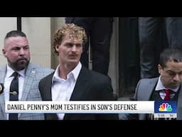 Daniel Penny's mom testifies in son's manslaughter trial for subway chokehold death | NBC New York