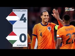 FULL HIGHLIGHT! BELANDA (4) VS (0) HUNGARIA | UEFA NATIONS LEAGUE 2024/2025