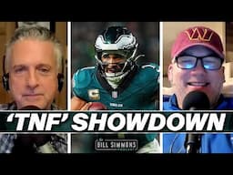 'TNF' Eagles Vs. C-Words Reactions | The Bill Simmons Podcast