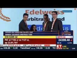 Edelweiss Mutual Fund won an award at 1 Finance Global Financial Planner Summit 2024 for Edelweiss A