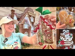 Disney's Grand Floridian Gingerbread House! NEW 25th Anniversary Holiday Treats & Hidden Details