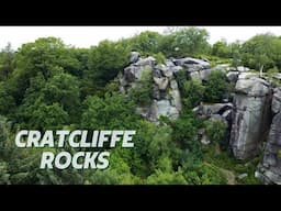 Stunning Aerial Views of Cratcliffe Rocks - Peak District Drone Footage with DJI Drone