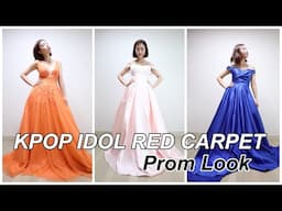 PROM DRESS INSPIRED KPOP RED CARPET LOOK Ft. JJsHOUSE