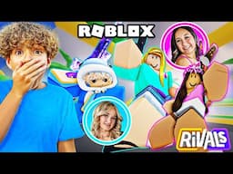 Roblox Rivals, but with MY SISTER and HER FRIEND! *BAD IDEA*