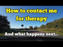 How to contact me for help with driving anxiety