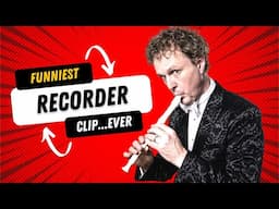 Funniest Recorder Clip...Ever | LIVE with full symphony orchestra