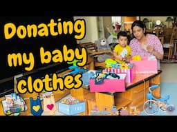 Donating my baby clothes & stuffs  || outkitel RT3 || Productive Day  || Lintu Rony