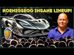 Koenigsegg CEO Reveals 5 New 2026 Car Models & SHOCKS The Entire Industry!