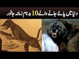 10 Notorious Animals found in the World