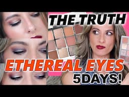 THE TRUTH, MAKEUP BY MARIO ETHEREAL EYES PALETTE 5 DAY CHALLENGE