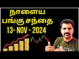 நாளைய பங்கு சந்தை 13th NOV 2024 | Tamil Share | Stocks Intraday Trading | Investment