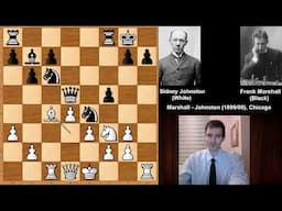 A Slugfest: Sidney Johnston vs Frank Marshall - Chicago (1899)