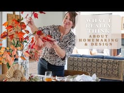 Comfort Food Recipes & Creating Thanksgiving Table Decor on a Serious Budget