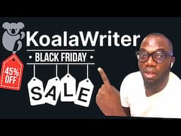 KoalaWriter Black Friday SALE 2023 [🚨 45% OFF]