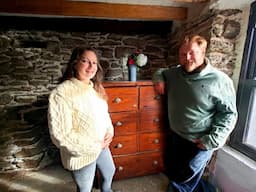 Stunning Bedroom Makeover at the Irish Farmhouse Restoration | Antique Victorian Furniture