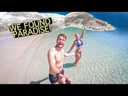 Is this island Greece's BEST HIDDEN GEM?! (Greece Honeymoon Vlog)