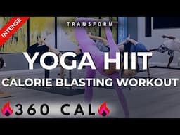 50-MIN FULL BODY YOGA HIIT WORKOUT / Torch Fat, Tone Body, Boost Flexibility, Reveal Abs + Belly Fat