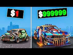 $1 to $1,000,000 Superhero Car in GTA 5