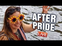 After Pride Parade 2024 Live : Rainbow over Amsterdam