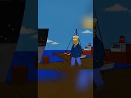 This is Not a Boat in The Simpsons: Hit & Run