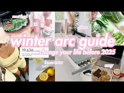 ULTIMATE Winter Arc Guide: it's not too late glow up & change your life  | Roxy James #winterarc