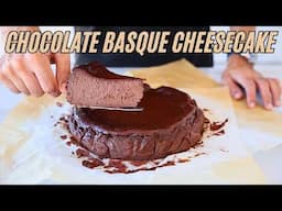 Chocolate Basque Cheesecake Recipe