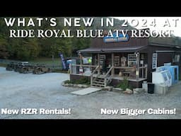 New Cabins & Polaris Rzr Rentals Now at Ride Royal Blue ATV Resort!