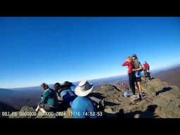 Hiking Humpback Rocks VA 11-16-24