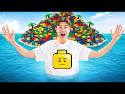 LAST TO LEAVE GIANT LEGO ISLAND WINS $10,000!!