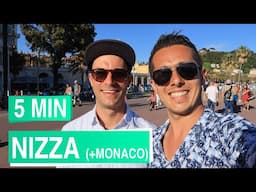 Nizza & Monaco in 5 Minuten ☀️🌴🏎️ Côte d'Azur, Cannes, Saint-Tropez