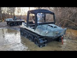 Riding in the Flooded Swamps of Texas