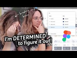 Trying Figma variables for the first time 🤔 *breaking my brain*