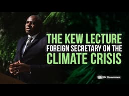 David Lammy's speech on climate and nature crisis