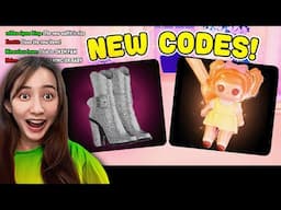 NEW CODE ITEMS in DRESS TO IMPRESS!